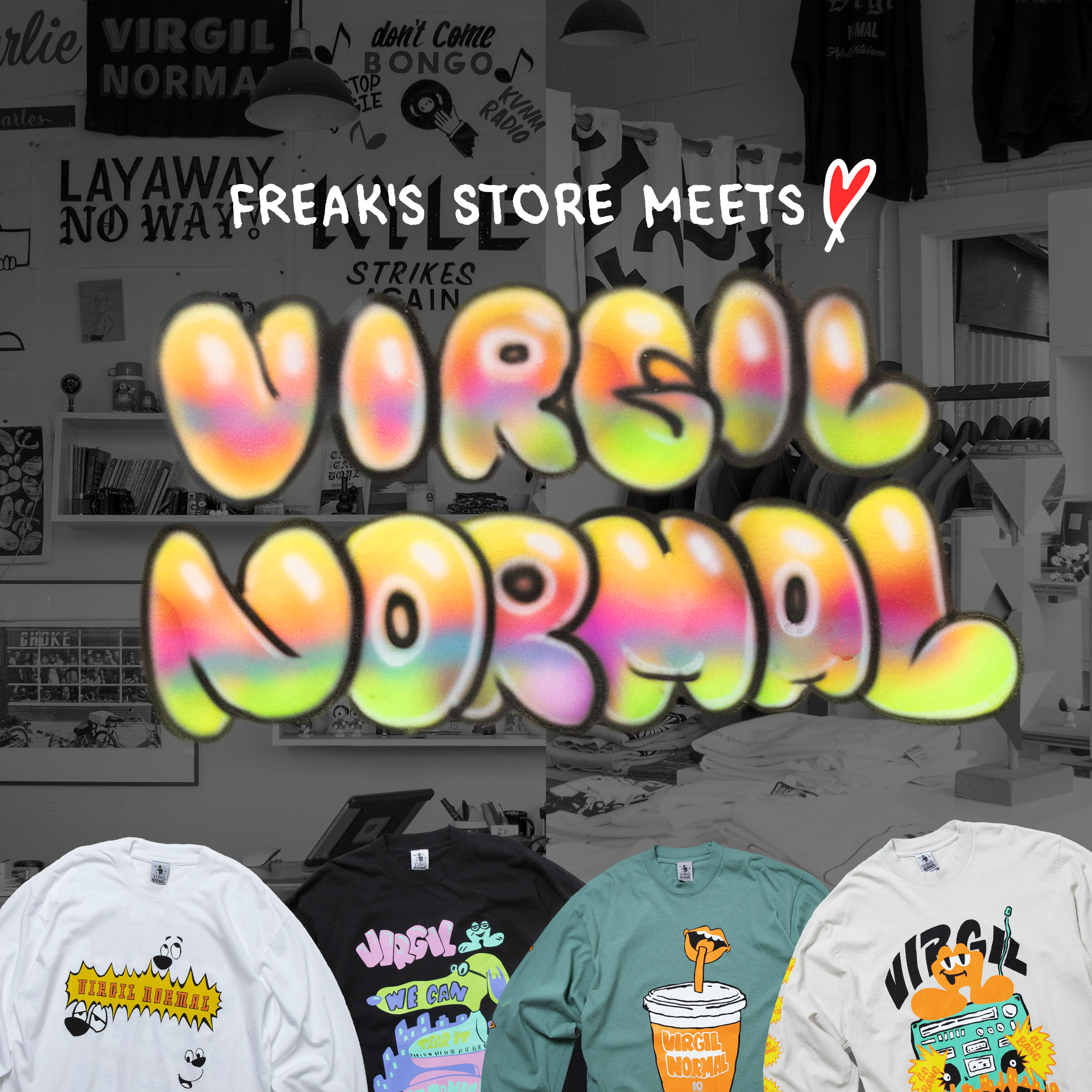 FREAK'S STORE MEETS♡ VIRGIL NORMAL｜Daytona Park(FREAK'S STORE