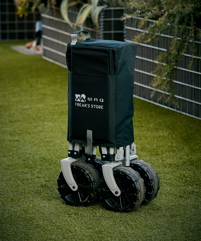 WAQ × FREAK'S STORE】別注アウトドアワゴンがローンチ！期間限定POPUP