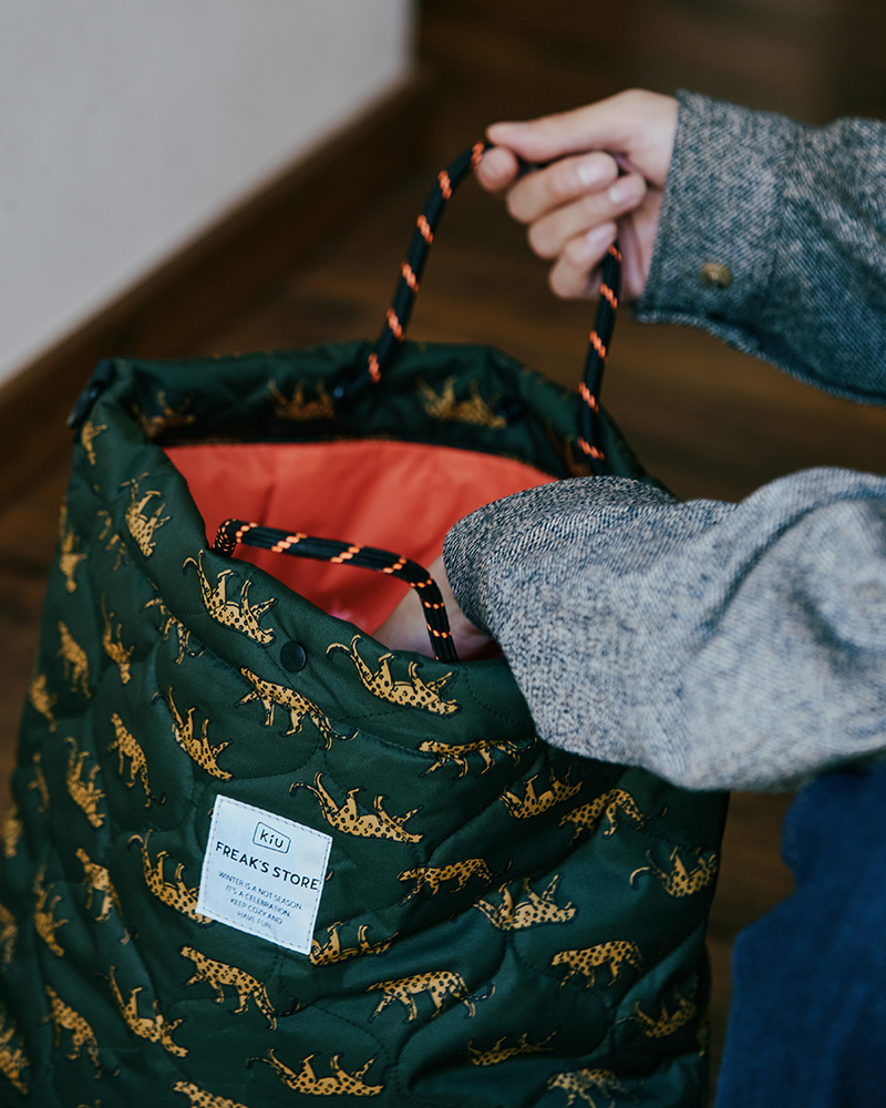 WEEKEND(ER) / KiU 別注】この秋、どのバッグで出かけてく