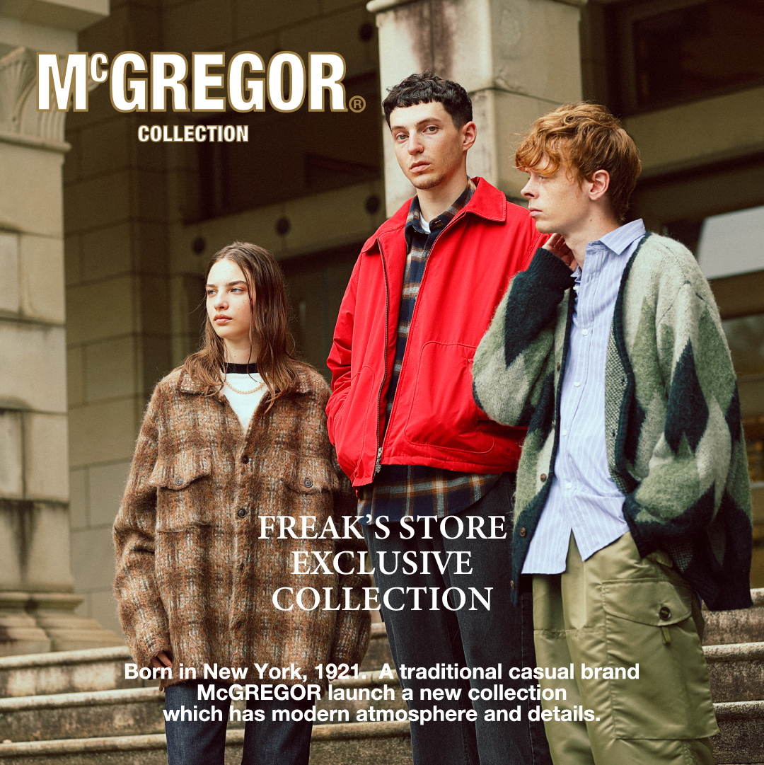 McGREGOR COLLECTION 2023 FALL＆ WINTER | FEATURE | Daytona Park