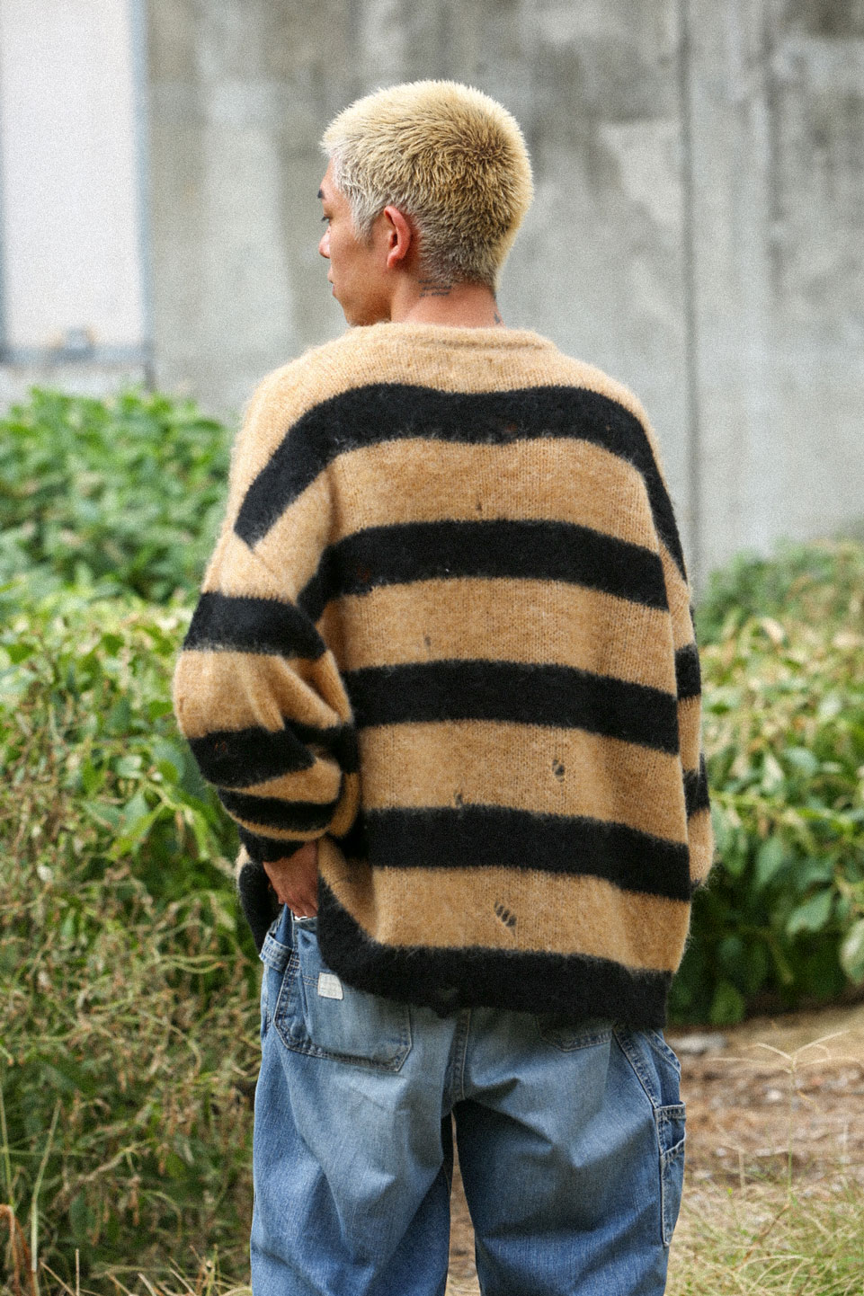 McGREGOR MOHAIR CARDIGAN 60S 「グリーン、ポケット、サイズ感